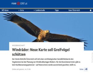 Mehr über den Artikel erfahren Sternwanderung trifft Nerv der Zeit – ORF berichtet über neue Gefährdungskarte für Greifvögel