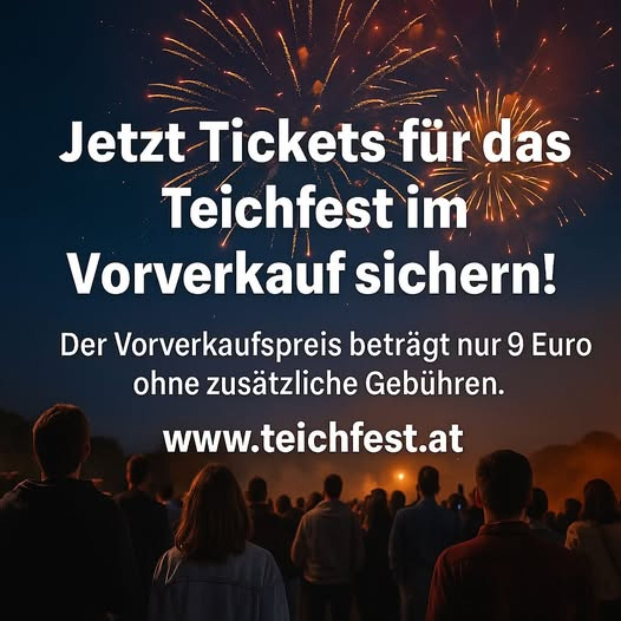 Jetzt Tickets für das Teichfest 2025 im Vorverkauf sichern!