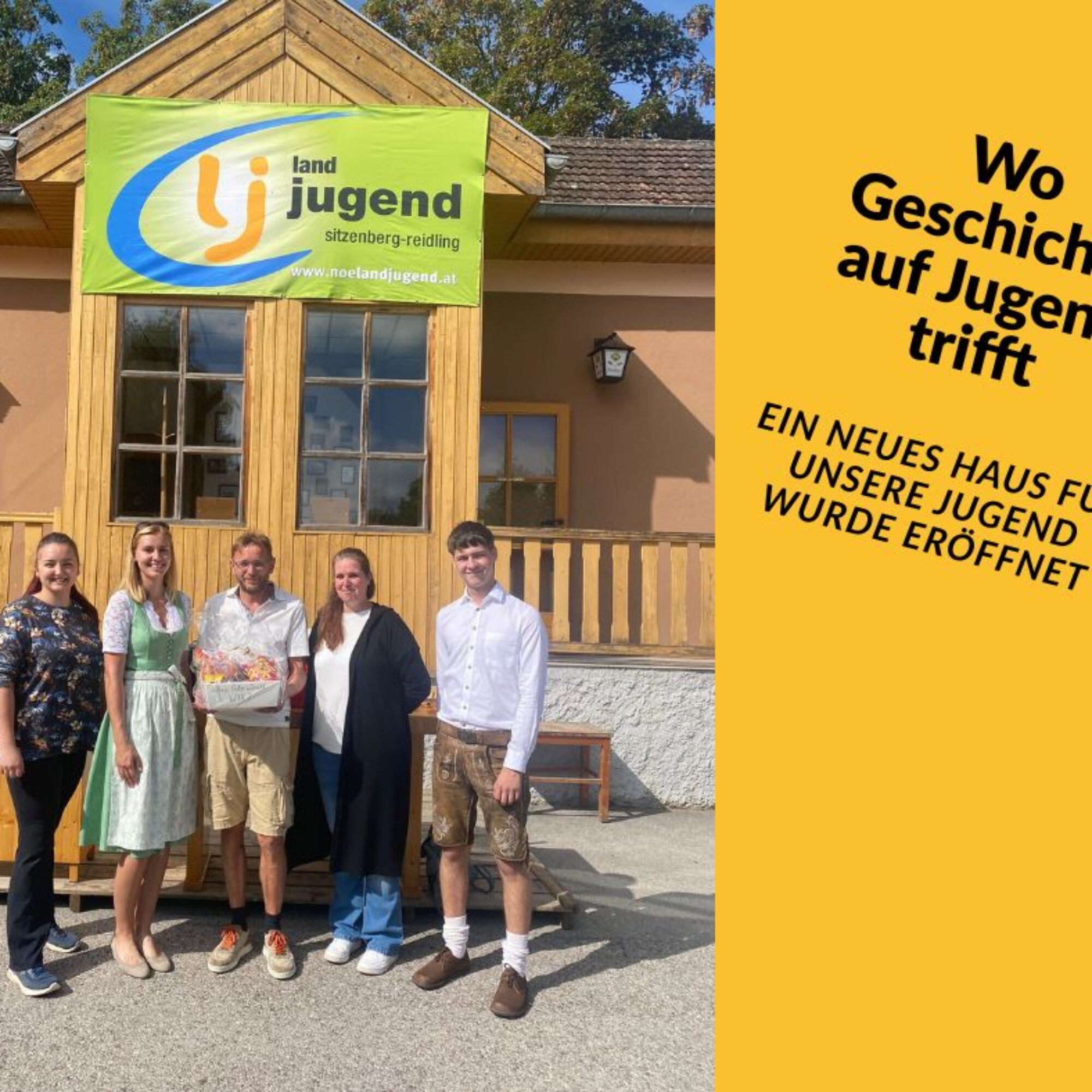 Wo Geschichte auf Jugend trifft – ein neues Haus für unsere Jugend wurde eröffnet
