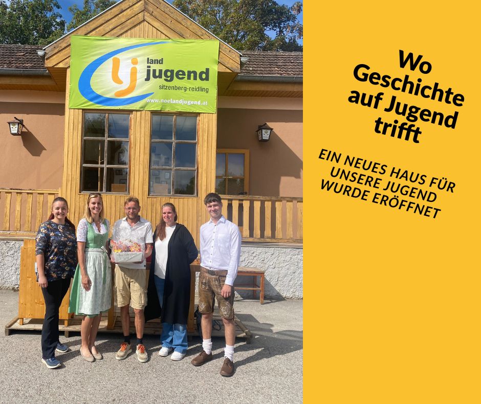 Wo Geschichte auf Jugend trifft – ein neues Haus für unsere Jugend wurde eröffnet