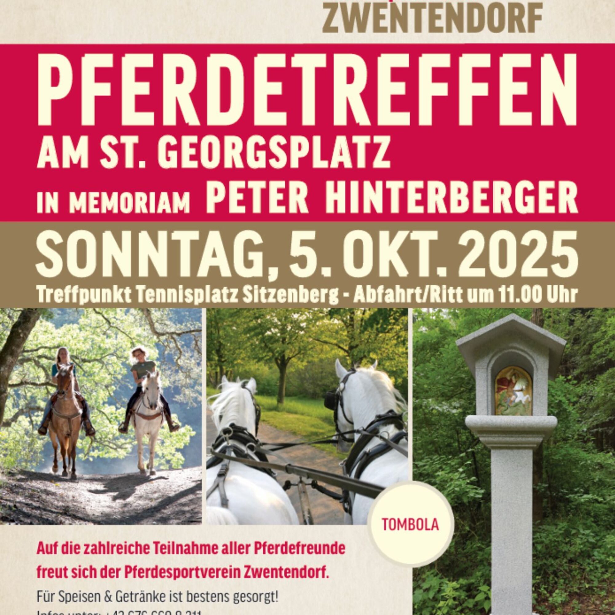 Pferdetreffen am St. Georgsplatz in memoriam Peter Hinterberger