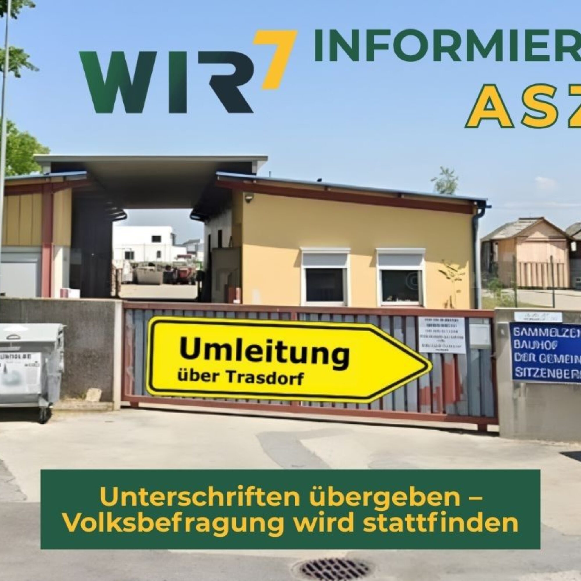Unterschriften übergeben – Volksbefragung wird stattfinden