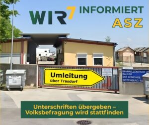 Mehr über den Artikel erfahren Unterschriften übergeben – Volksbefragung wird stattfinden