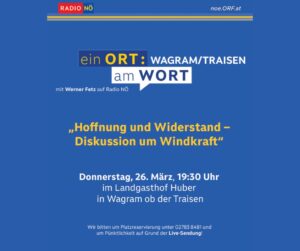 Mehr über den Artikel erfahren Radio NÖ: Ein ORT am WOR – 26. März 2026