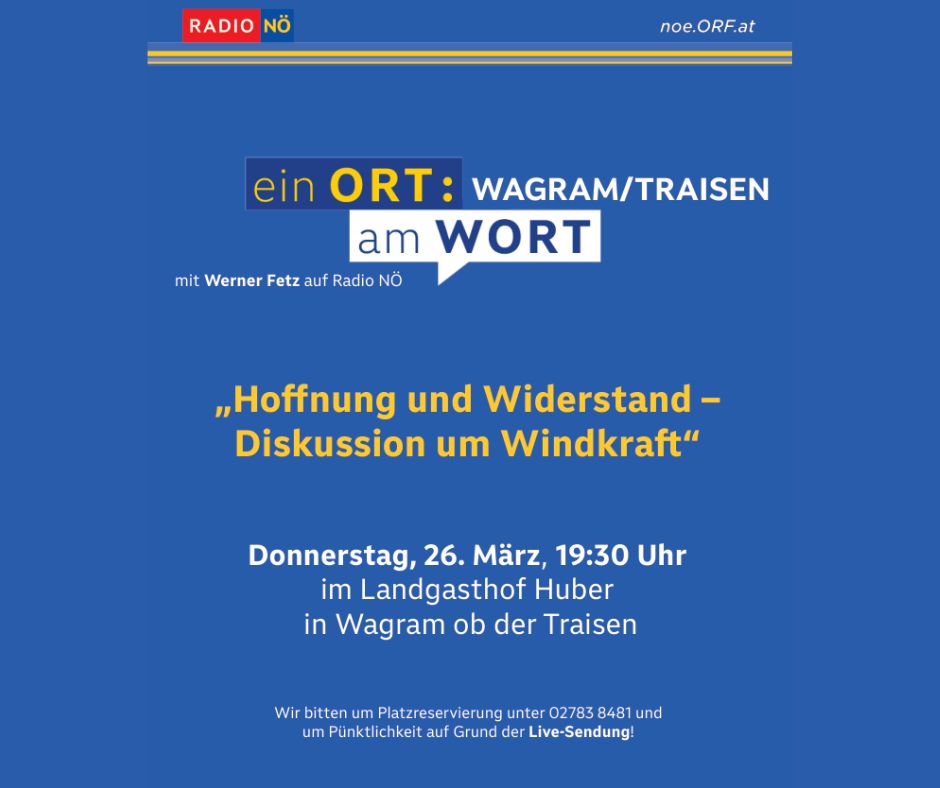 Radio NÖ: Ein ORT am WOR – 26. März 2026