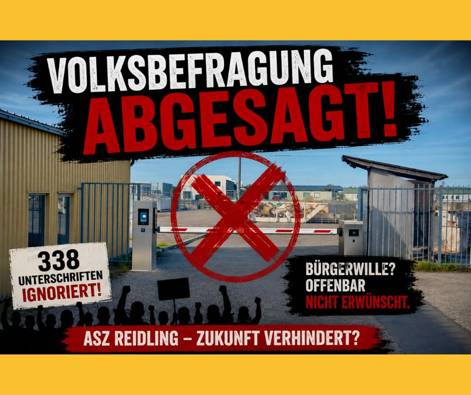 338 Unterschriften vom Tisch gewischt: Bürgermeister weist ASZ-Volksbefragung ab