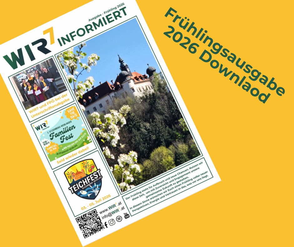 WIR7 Informiert – Ausgabe Frühling 2026